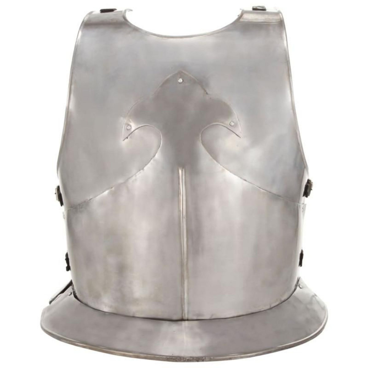 VIDAXL Cuirasse d armure corporelle chevalier médiéval Argenté Acier