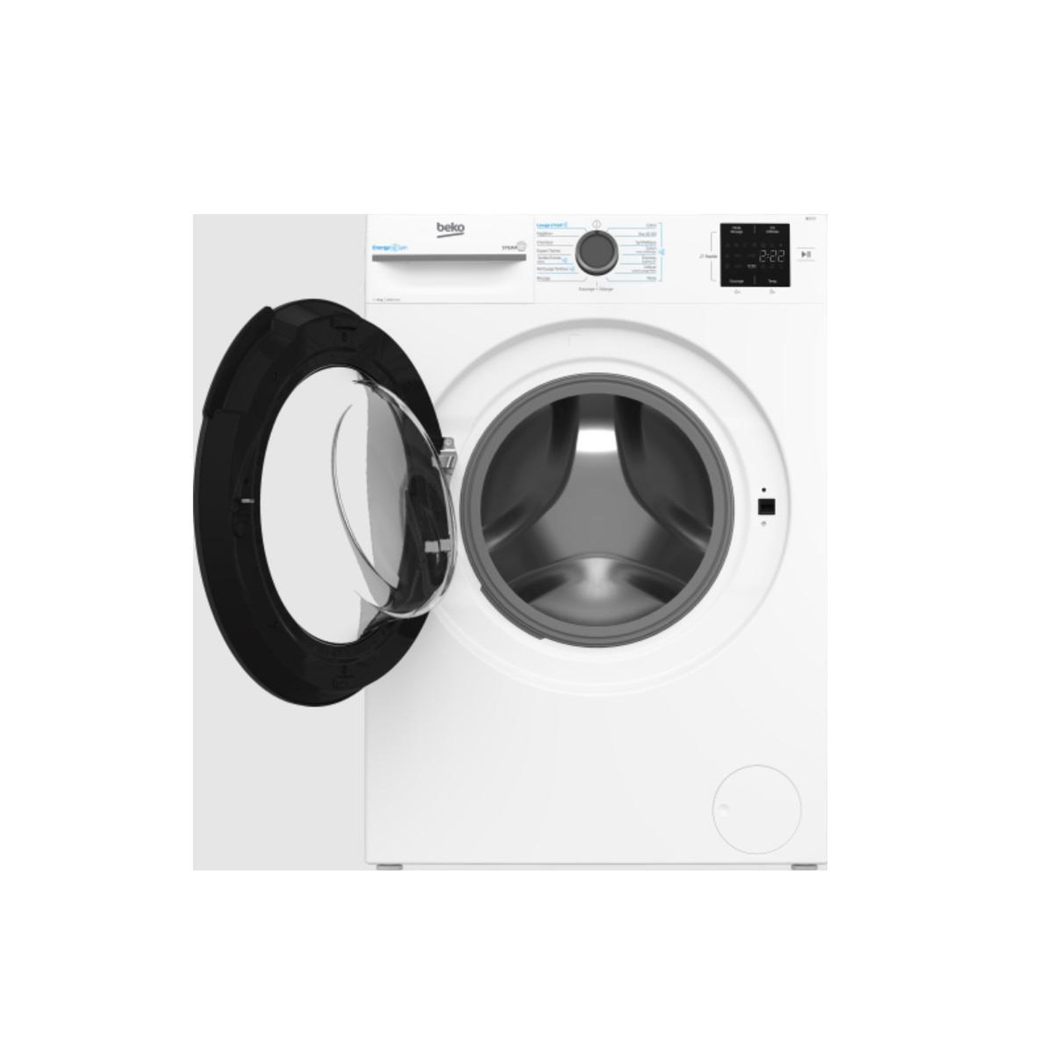 Voir la diapositive 6 : Beko Lave-linge frontal 9kg 1400 tours/min - bm14wfu39410