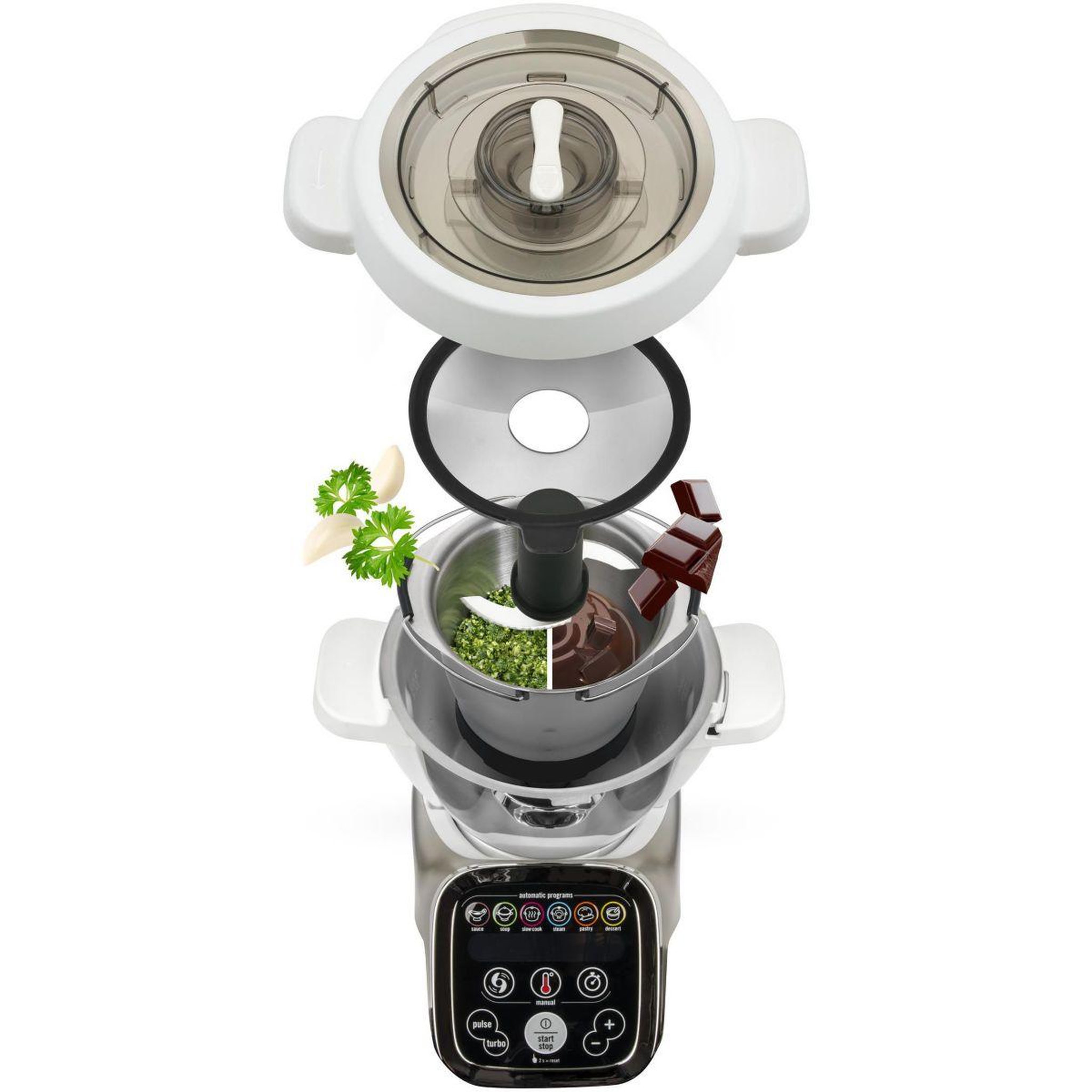 Voir la diapositive 3 : MOULINEX Mini cuve xf38ae10 mini-cuve companion + liv.recet