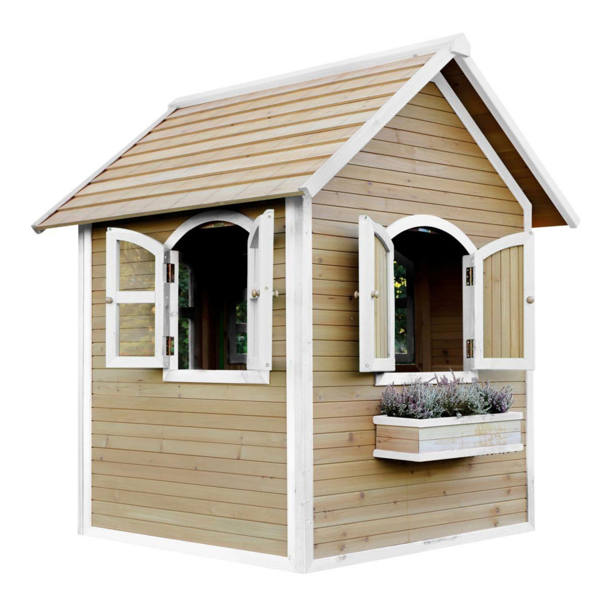 AXI Cabane de jardin enfant - Bois - JULIA