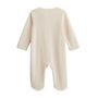Voir la diapositive 4 : Petit Béguin Lot de 2 pyjamas bébé en velours ouverture zippée Perle