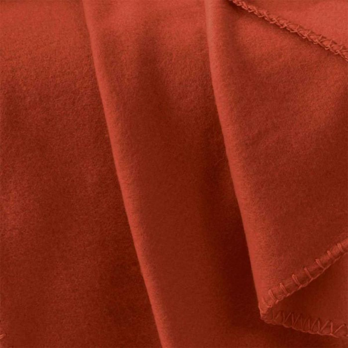 Paris Prix Plaid Polaire  Milou  125x150cm Terracotta