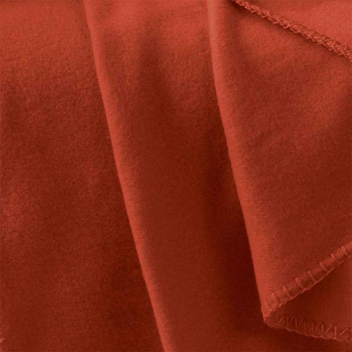 Paris Prix Plaid Polaire  Milou  125x150cm Terracotta