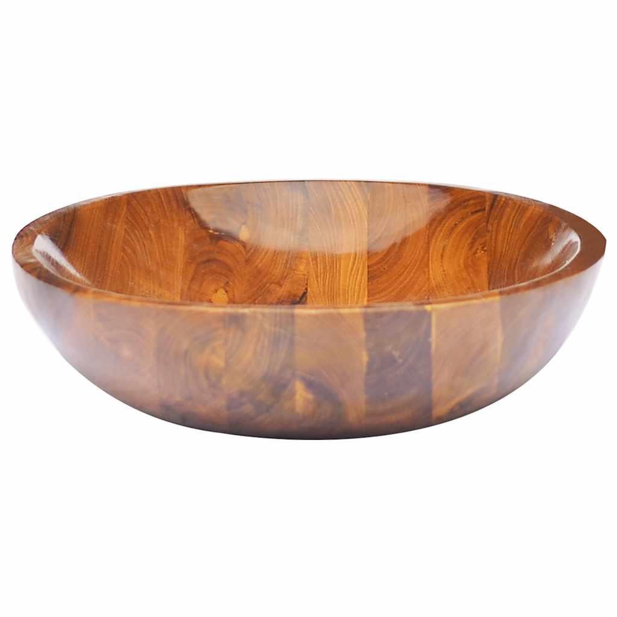 Voir la diapositive 2 : VIDAXL Lavabo bois de teck massif 60x40x10 cm