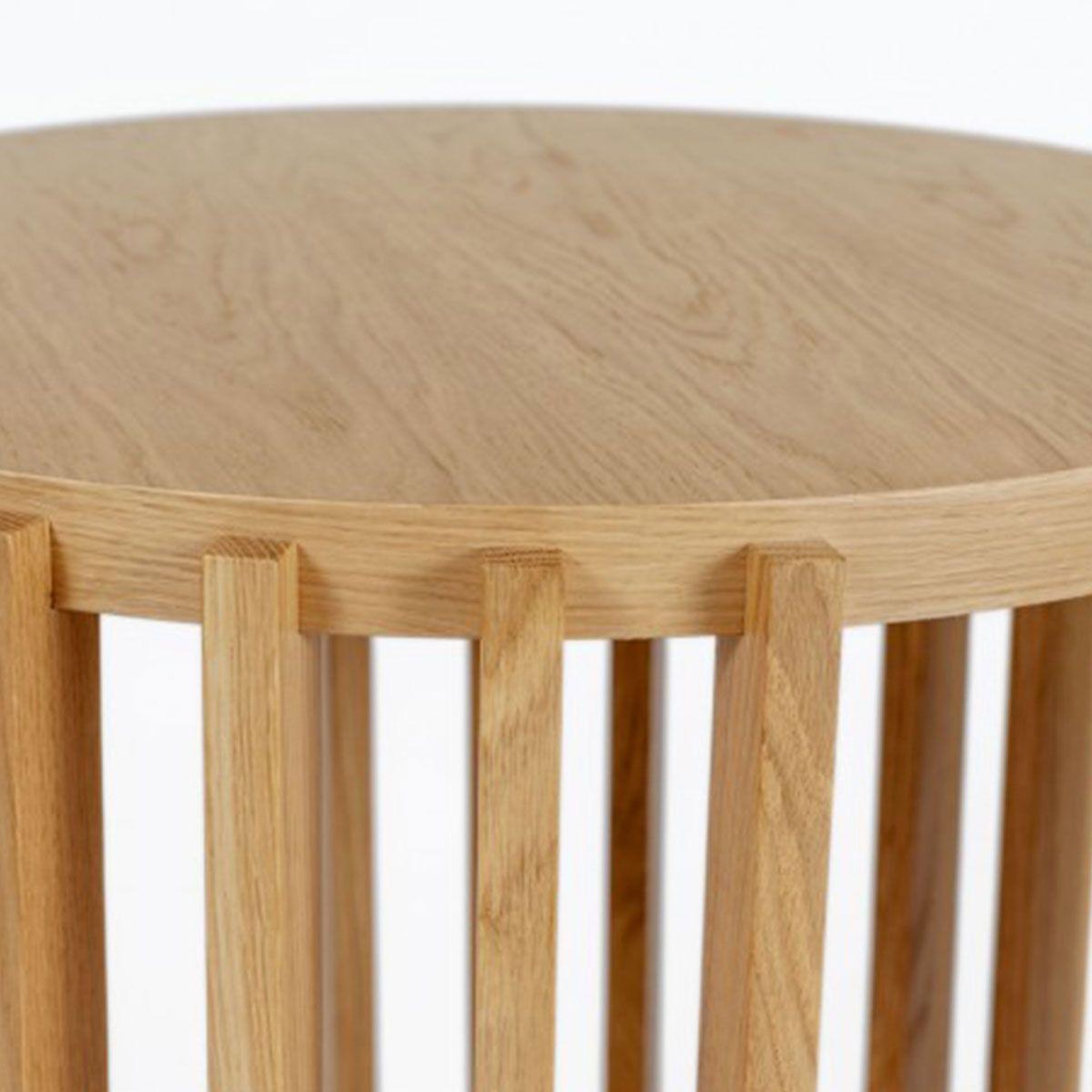 Voir la diapositive 5 : Paris Prix Table d'appoint design  drume  58cm chêne