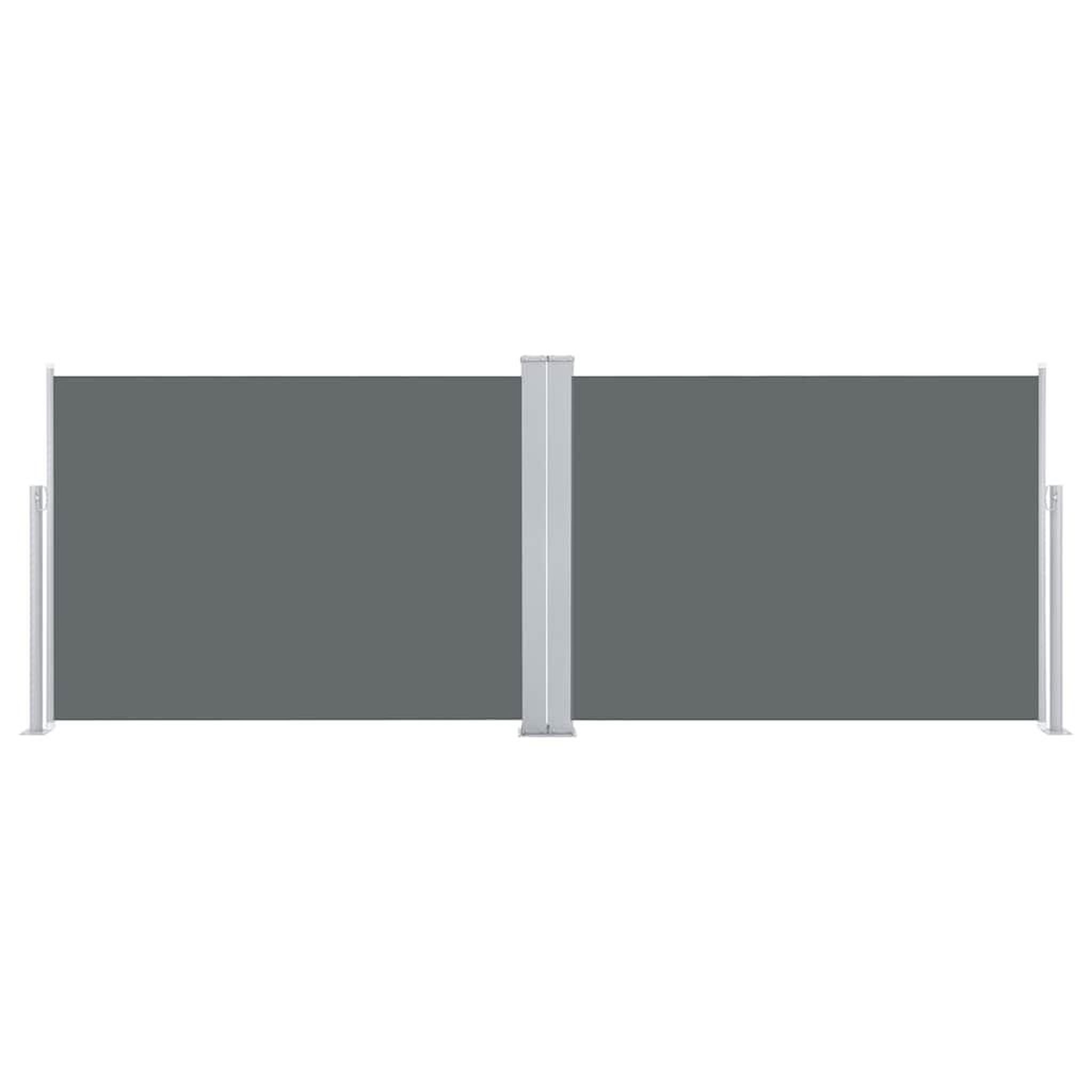 Voir la diapositive 4 : VIDAXL Auvent lateral retractable anthracite 100 x 1000 cm