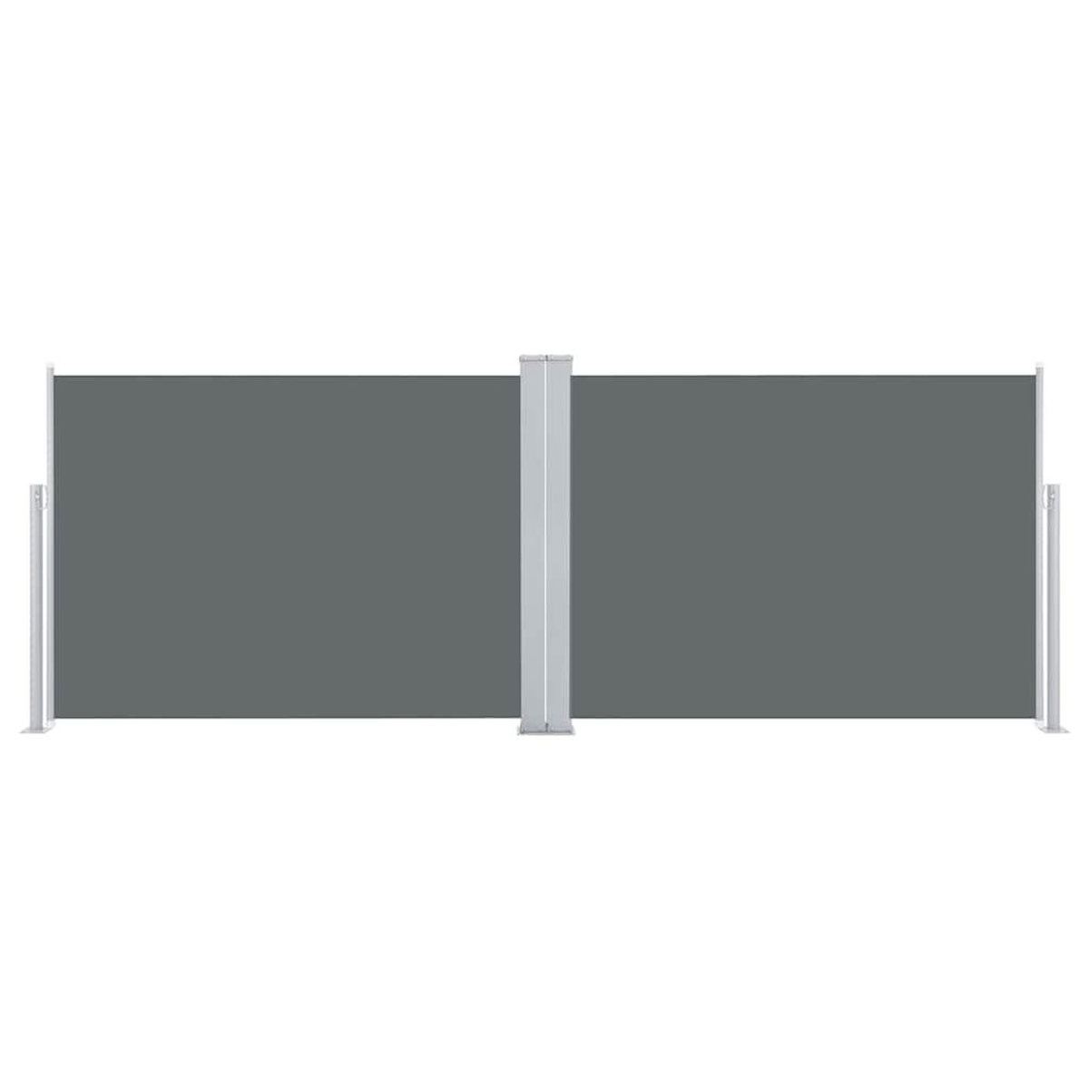 VIDAXL Auvent lateral retractable Anthracite 100 x 1000 cm