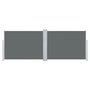 Voir la diapositive 4 : VIDAXL Auvent lateral retractable Anthracite 100 x 1000 cm