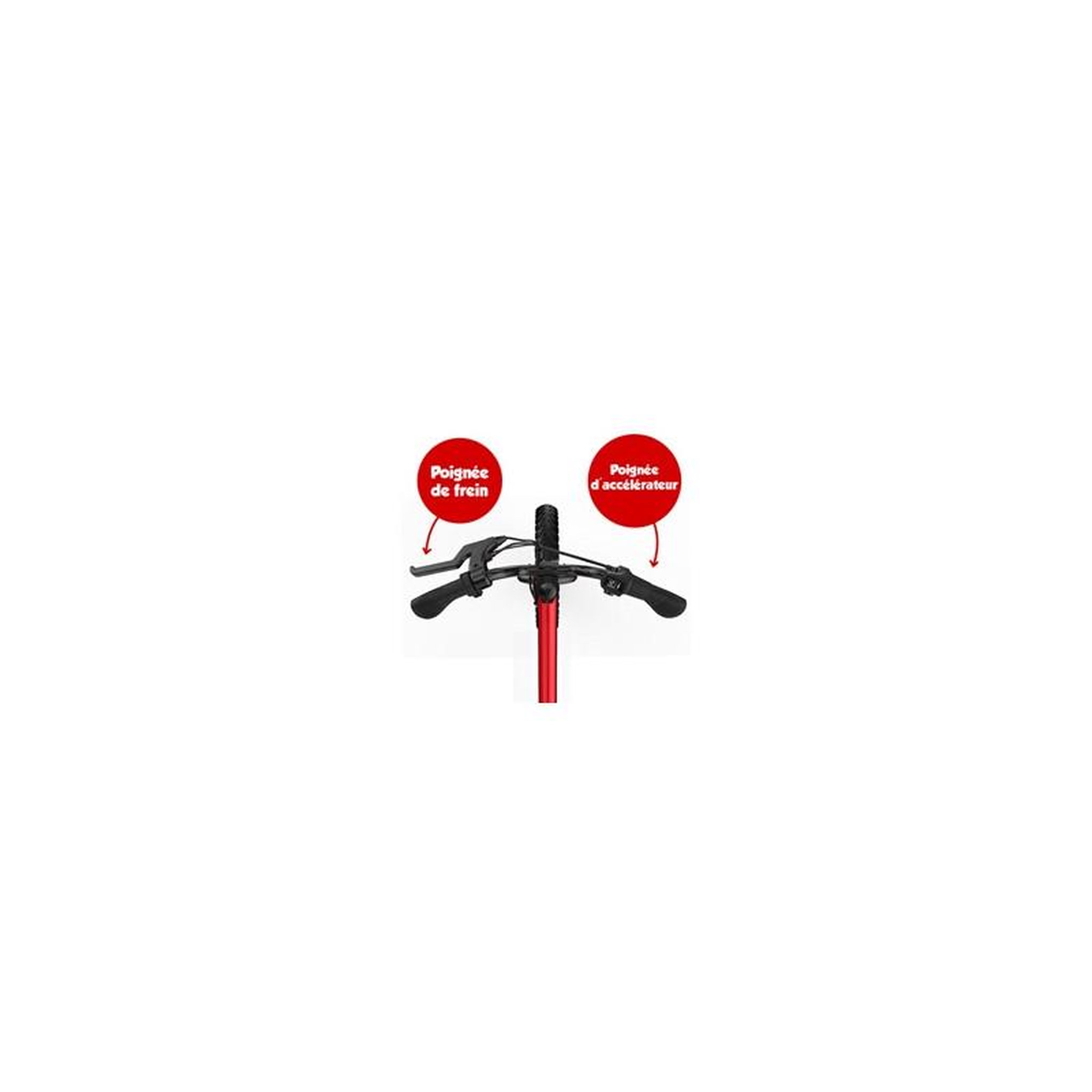Voir la diapositive 5 : WISPEED Draisienne électrique Wispeed WIKIDS Rouge 14 100W