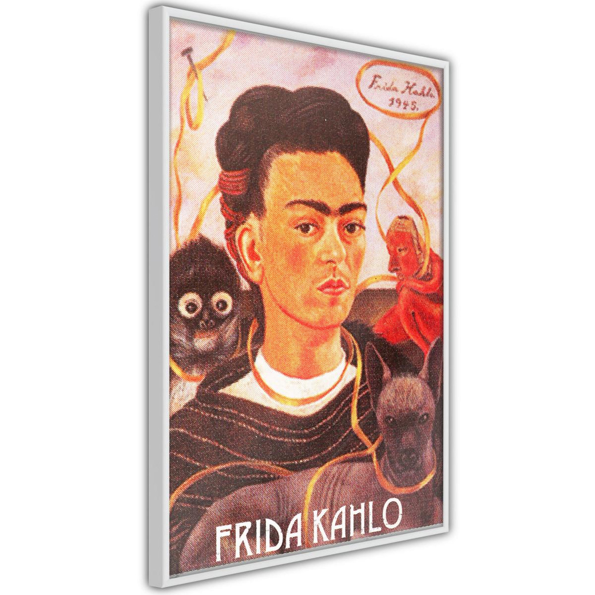 Paris Prix Affiche murale encadrée  frida khalo self-portrait
