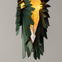 Voir la diapositive 6 : Paris Prix Lampe Suspension Design  Selen  80cm Vert