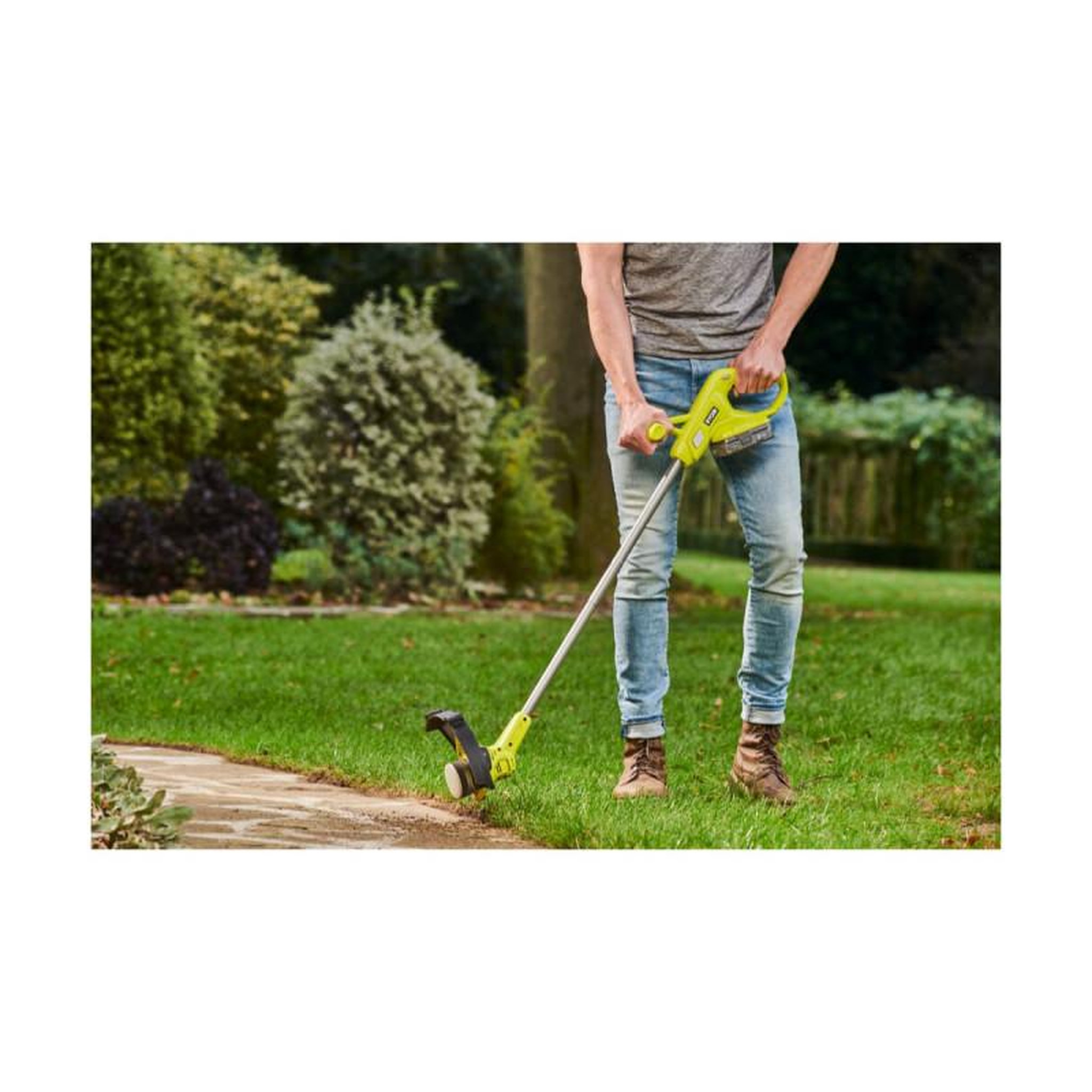 Voir la diapositive 2 : Ryobi Coupe bordures - dresse bordures ryobi - ry18lt23a-0 - 18v one+ - sans batterie ni chargeur