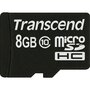 Voir la diapositive 1 : Transcend Carte mémoire Transcend microSDHC 8 Go Class 10