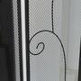 Voir la diapositive 5 : HOMCOM Pare-feu cheminée ou poêle - pare-étincelles 3 volets pliables acier métal noir