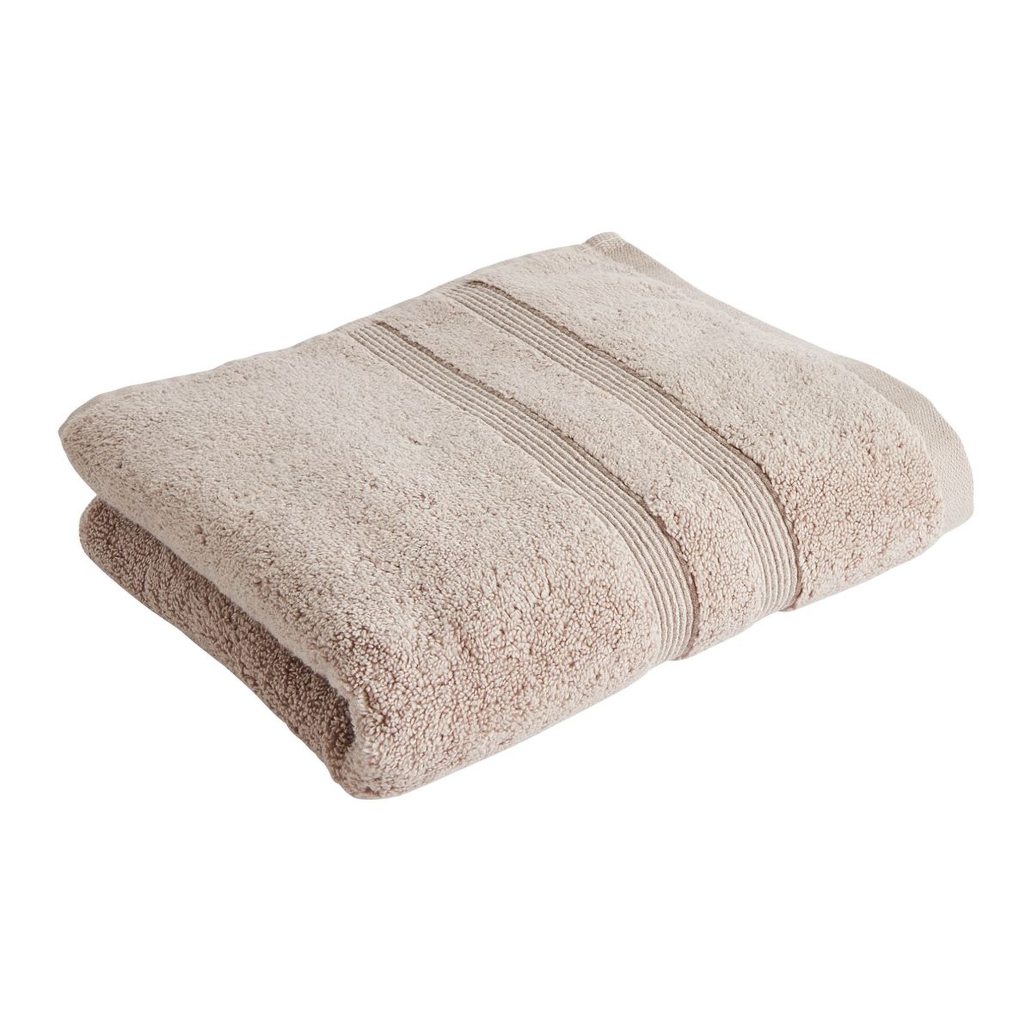 Voir la diapositive 2 : ACTUEL Maxi drap de bain uni en coton 500 gsm EXTRA FINE