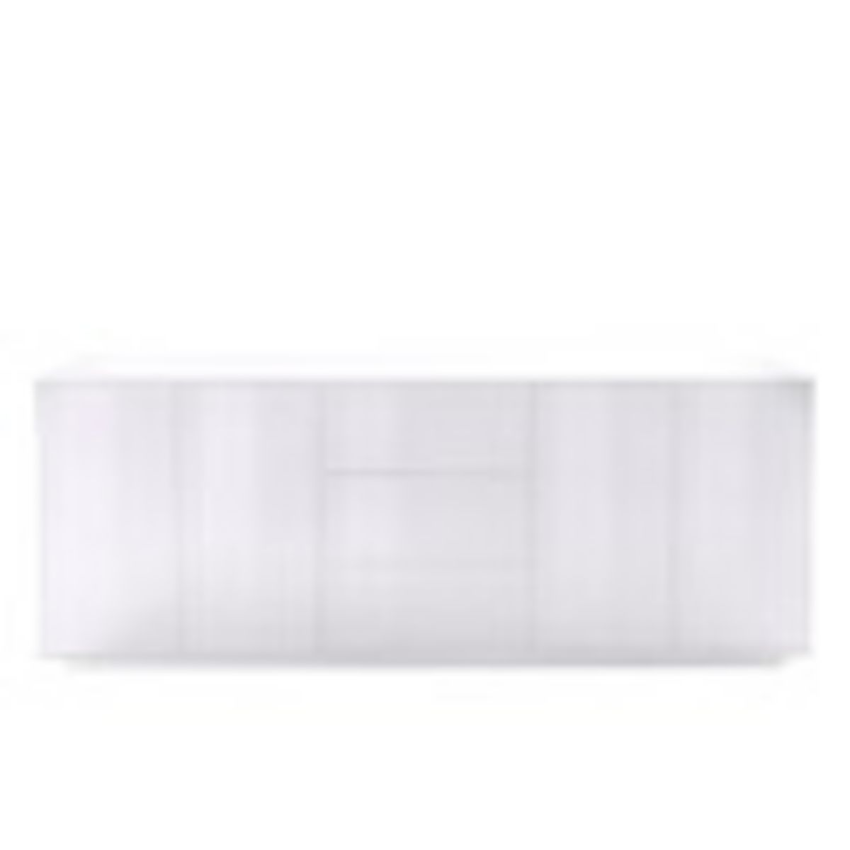 Buffet moderne 4 portes 3 tiroirs 220 cm LUCERA