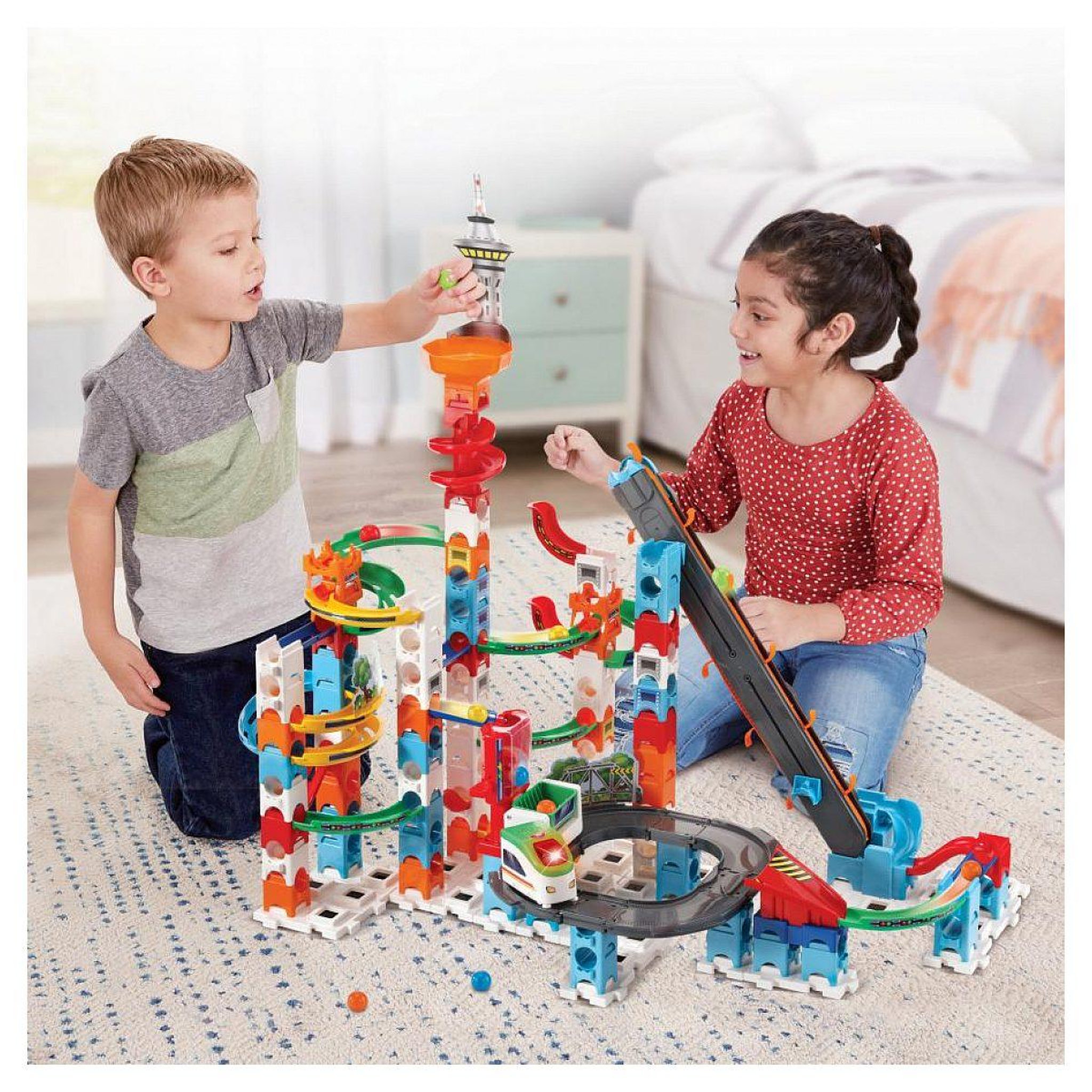 Voir la diapositive 5 : VTECH Marble rush - super sky tower set xl300e