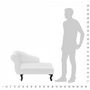Voir la diapositive 5 : VIDAXL Chaise longue Blanc Similicuir