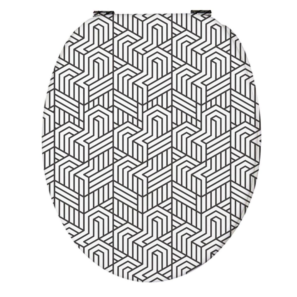 GUY LEVASSEUR Abattant WC Thermodur Géométrique URBAIN