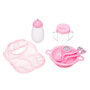 Voir la diapositive 1 : Be Toys Set Repas 6 Pièces pour Bébé  Accessoires  Rose