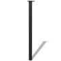 Voir la diapositive 2 : VIDAXL 4 pieds de table reglables en hauteur Noir 1100 mm