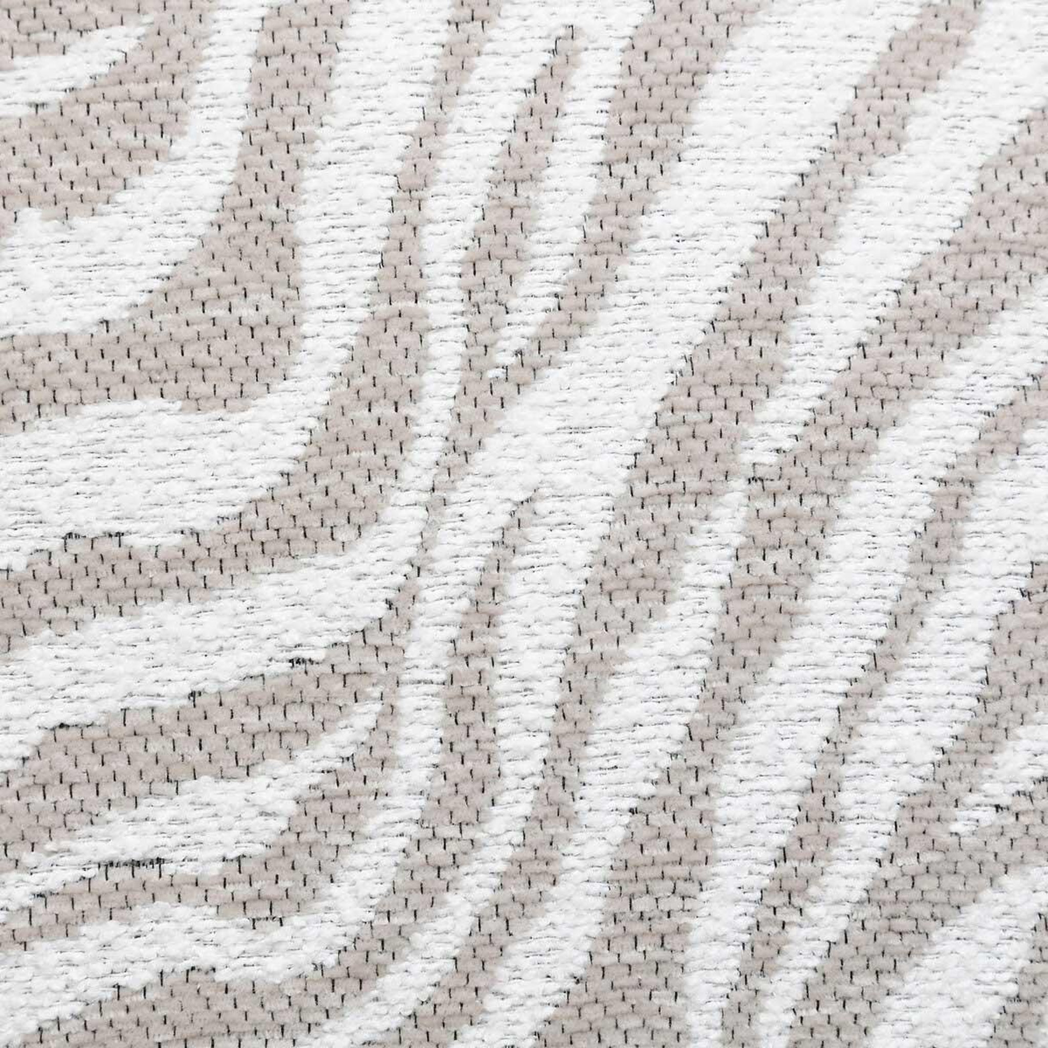Voir la diapositive 4 : ATMOSPHERA Housse de coussin chenille  jeni  40x40cm beige lin