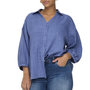 Voir la diapositive 1 : Only Chemise Bleu Femme Only Carmakoma Katie
