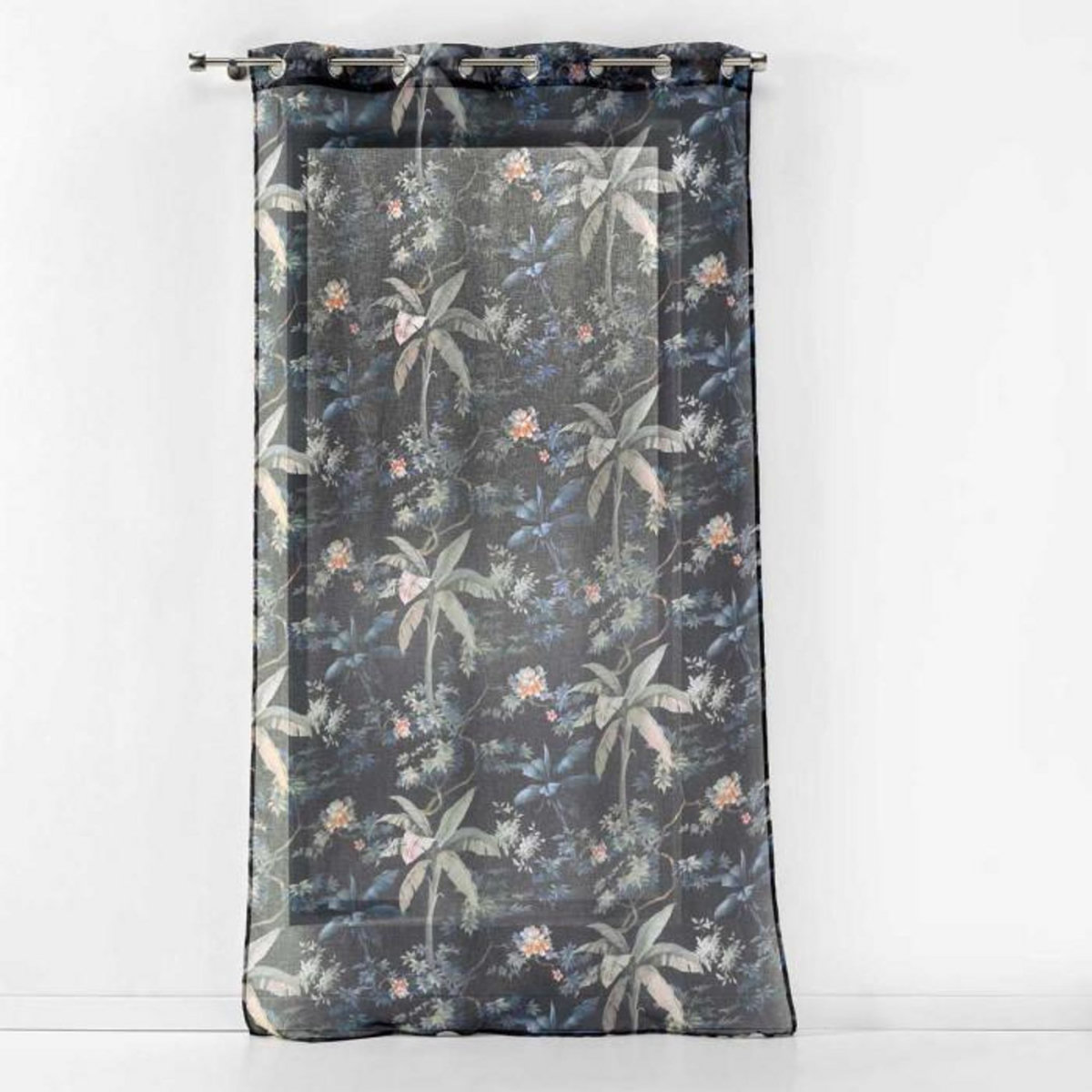 Paris Prix Rideau Voilage à Œillets  Fabulous  140x280cm Bleu