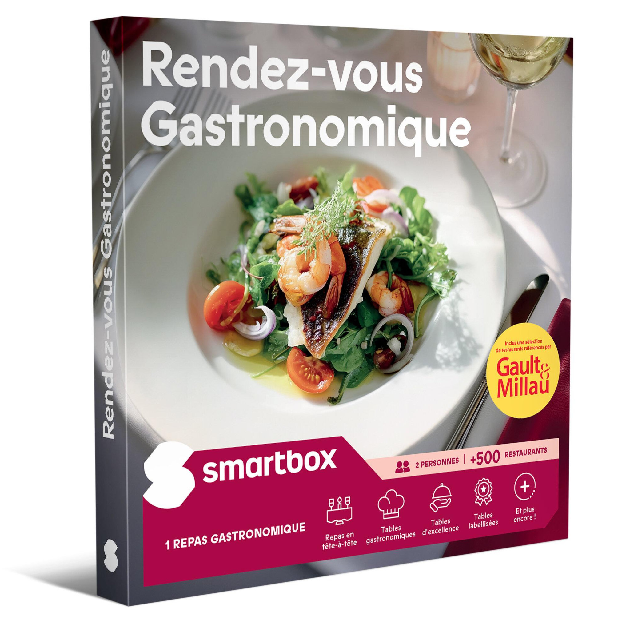 Smartbox Rendez-vous gastronomique - coffret cadeau gastronomie