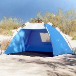 VIDAXL Tente de plage 2 personnes liberation rapide impermeable