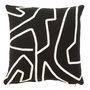 Voir la diapositive 1 : Paris Prix Coussin Déco Imprimé  Ligne  43x43cm Noir