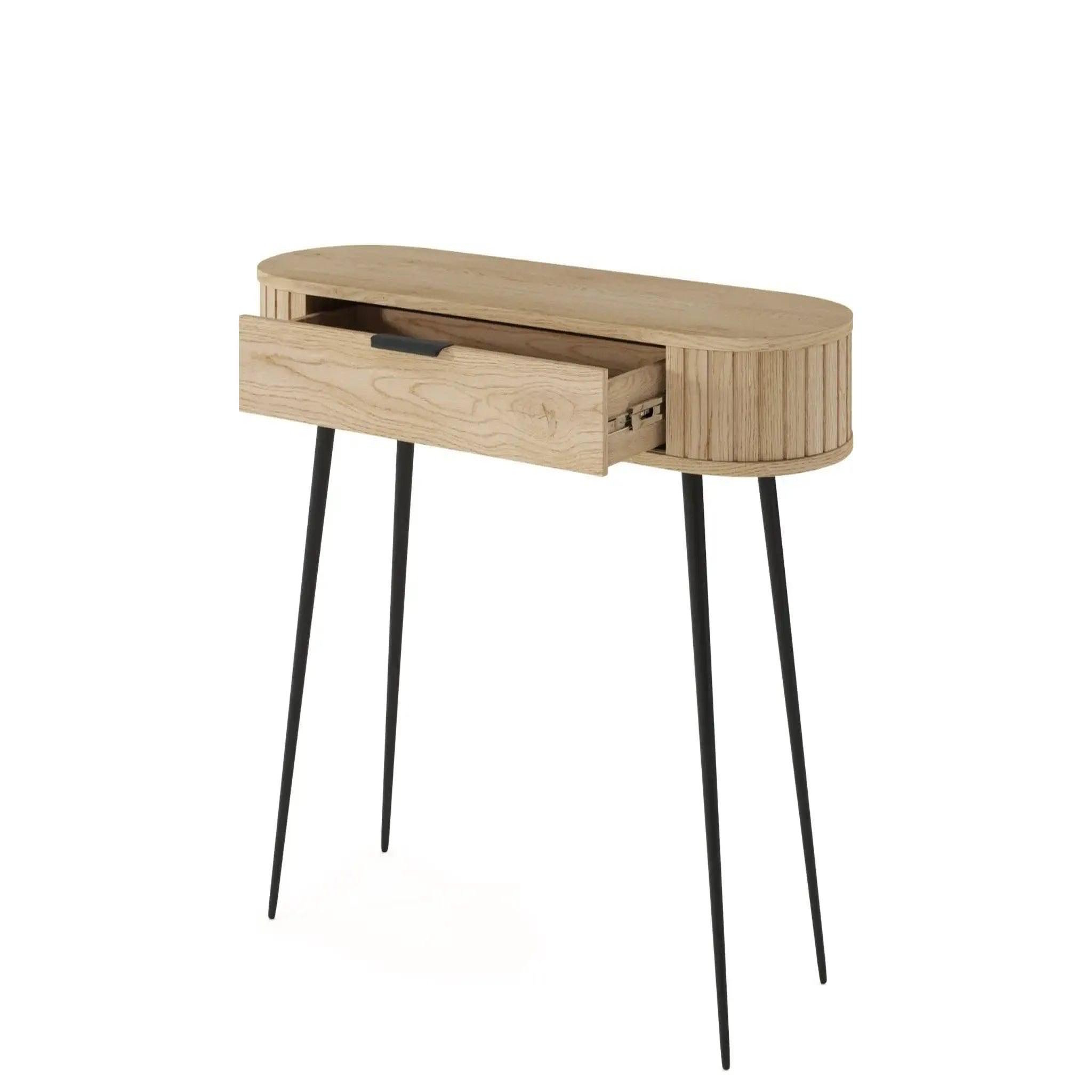 Voir la diapositive 6 : CASANOVA PARIS Leia - bureau en chêne cremona 120cm