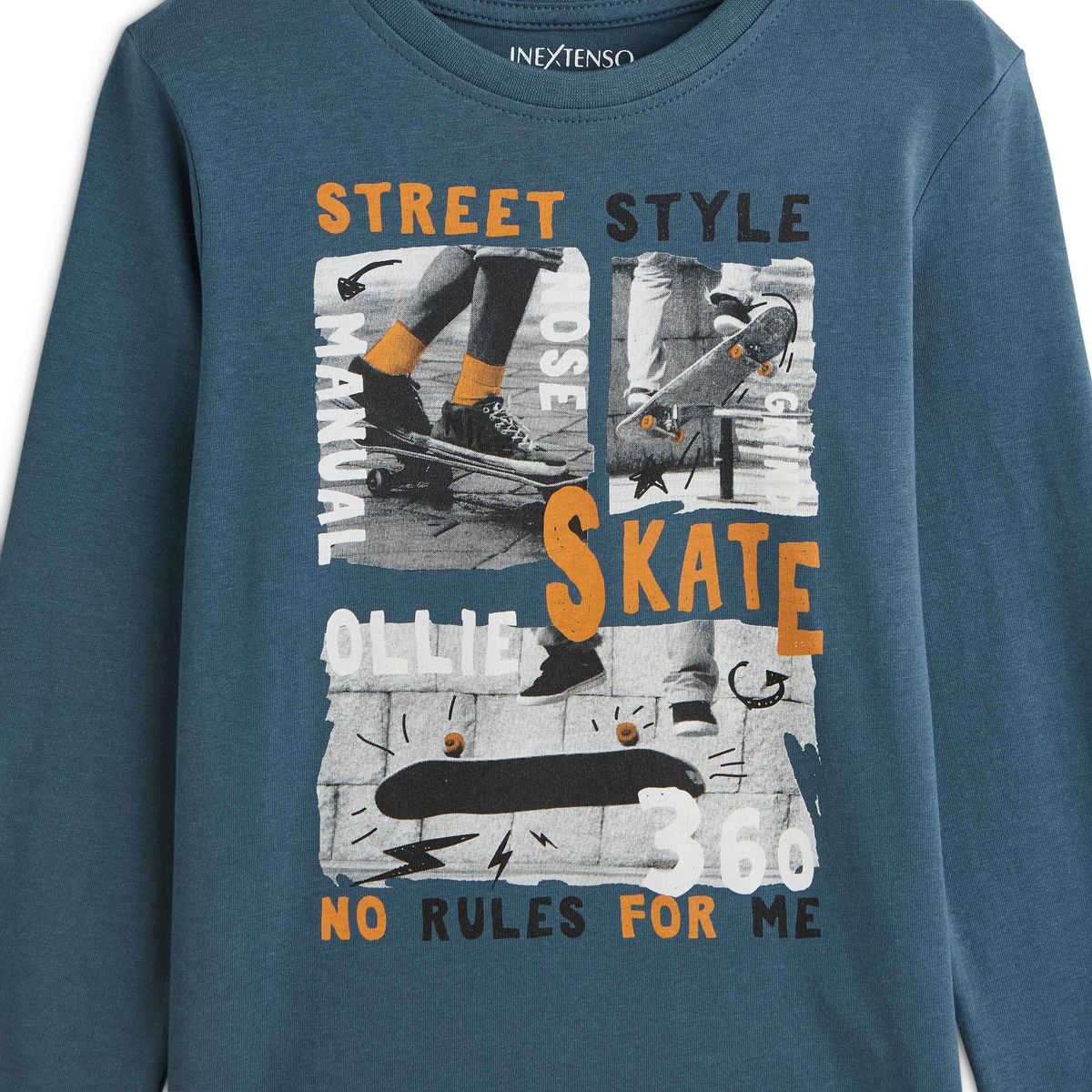 IN EXTENSO T-shirt manches longues garçon