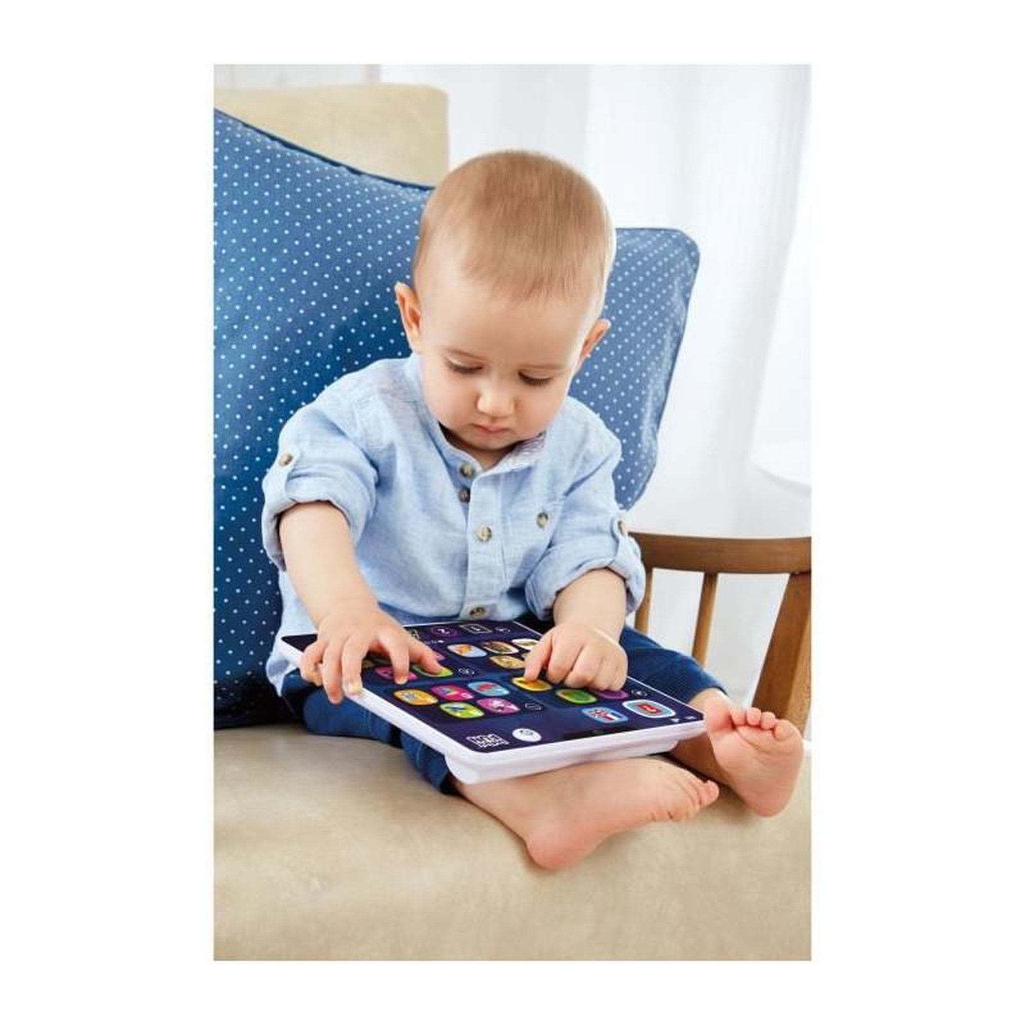 Voir la diapositive 2 : INFINIFUN TALDEC Ma 1ere tablette - Jouet 1ier Age