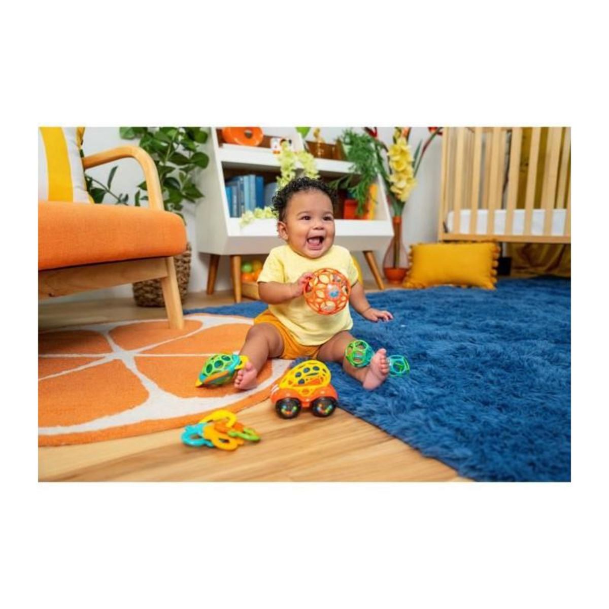 Oball Set de Hochet Bright Starts couleurs vives