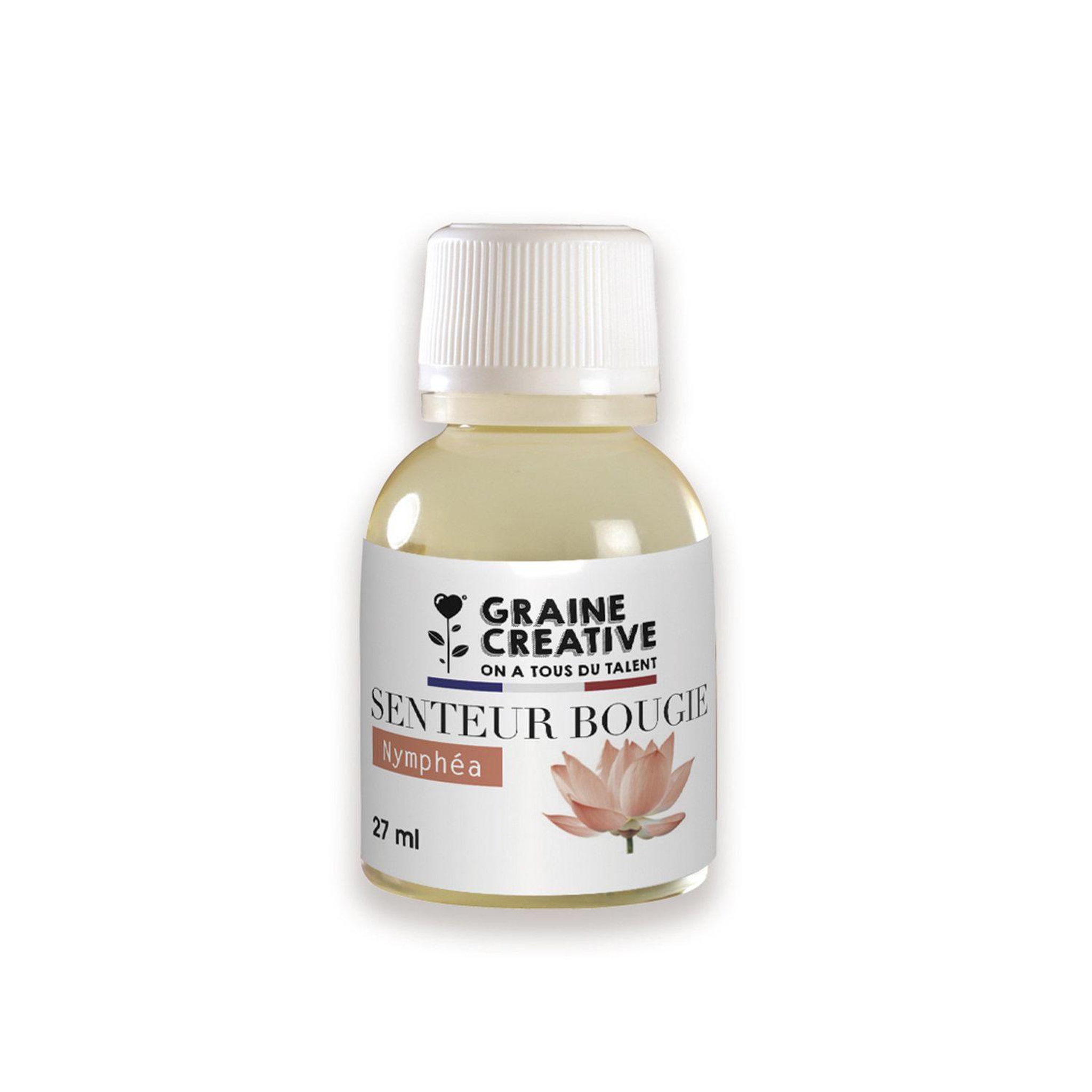 Graine créative Parfum pour bougie 27 ml senteur nymphéa