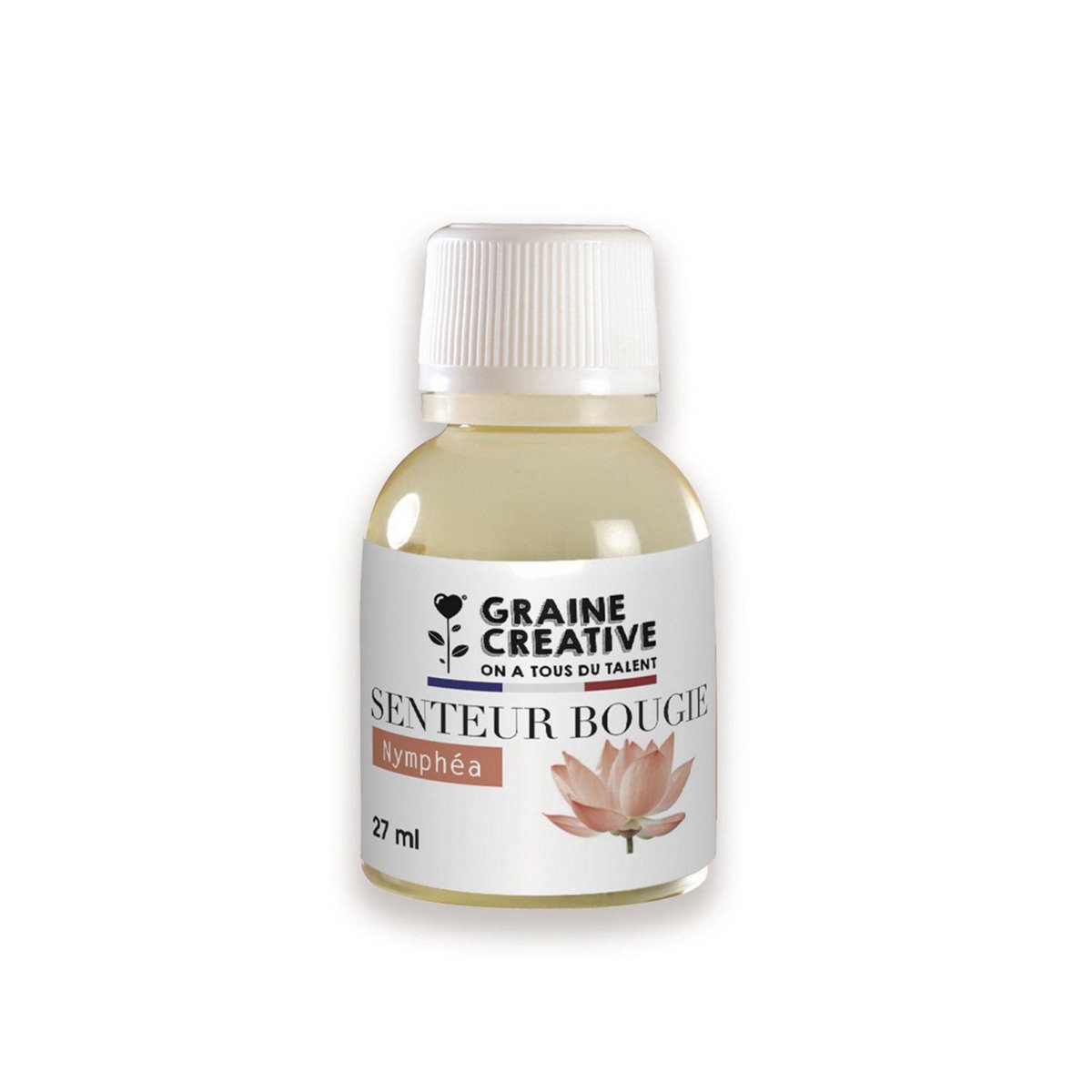 Graine créative Parfum pour bougie 27 ml senteur nymphéa