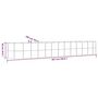 Voir la diapositive 6 : VIDAXL Lit sureleve de jardin Acier enduit de poudre 507x100x68cm gris