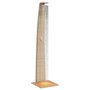 Voir la diapositive 4 : VIDAXL Douche d'exterieur beige 55x60x224cm resine tressee bois acacia