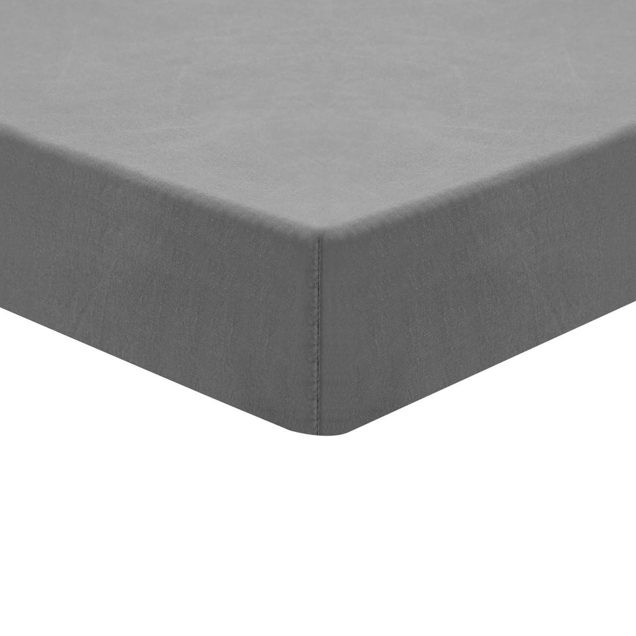 Voir la diapositive 3 : Sensei Maison Drap housse en coton lavé biologique bonnet 30 cm ORGANIKA