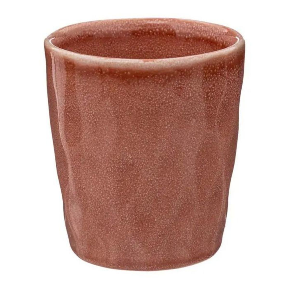 SECRET DE GOURMET Lot de 6 Tasses Design  Zoé  22cl Corail