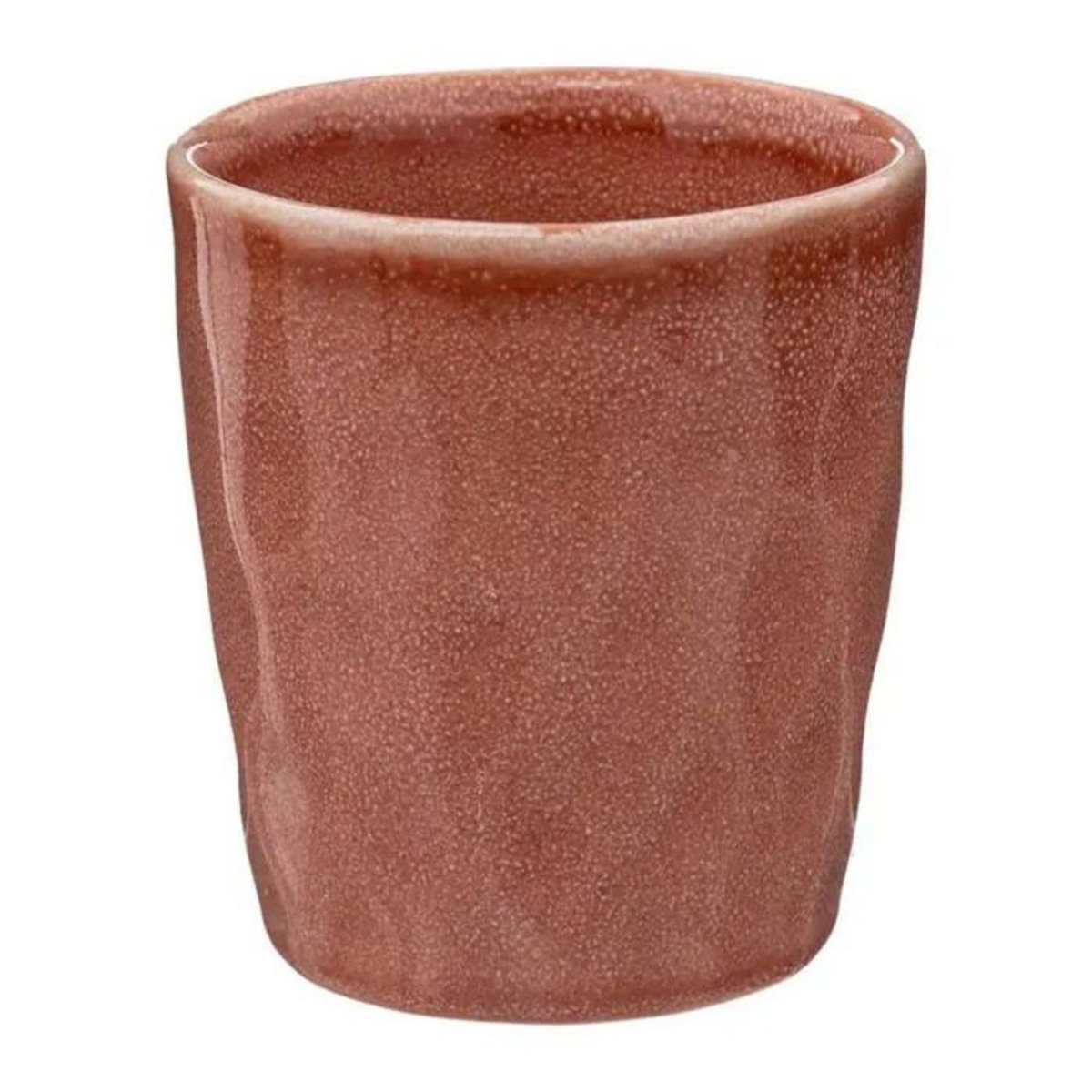 SECRET DE GOURMET Lot de 6 Tasses Design  Zoé  22cl Corail