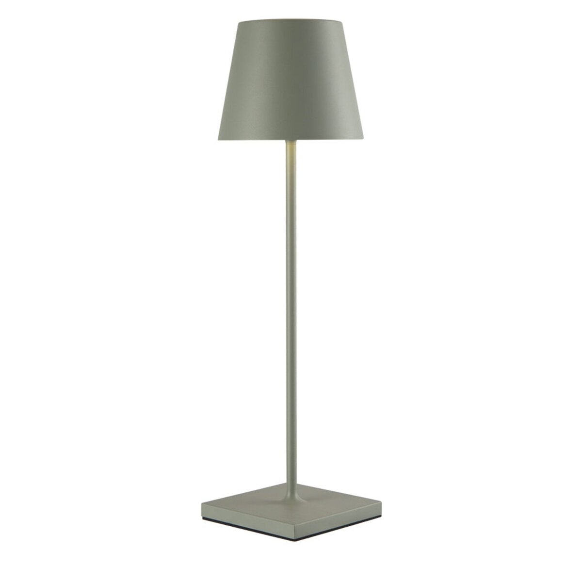 Lumisky Lampe de table sans fil LED KELLY OLIVE Vert Métal H38CM