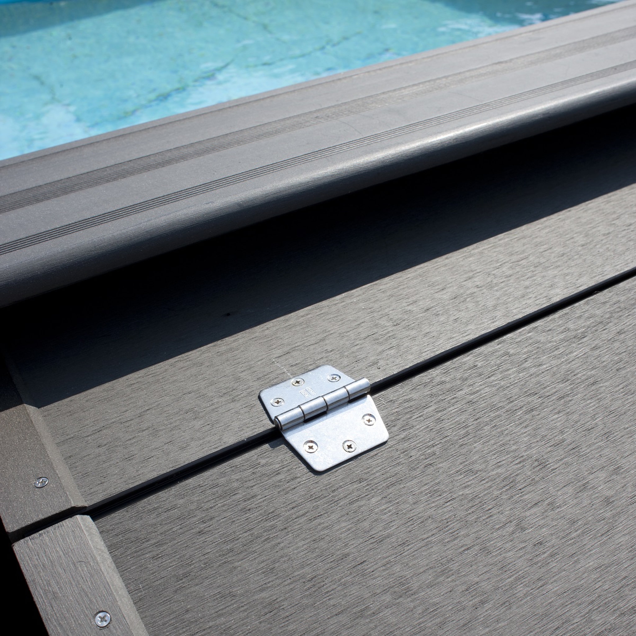 Voir la diapositive 3 : GRE Coffre de filtration composite pour piscine H115 cm