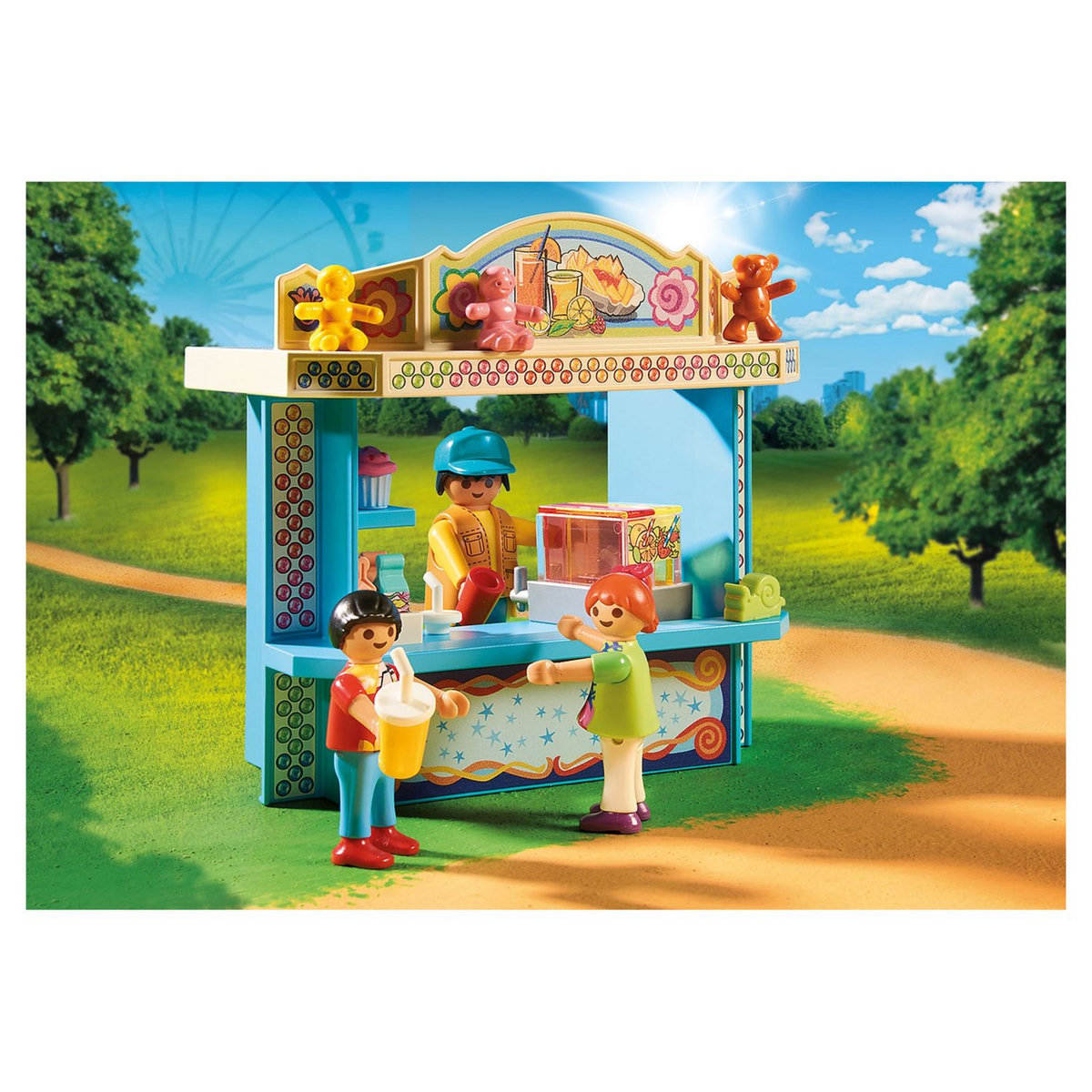 PLAYMOBIL 70558 - Family Fun - Parc d'attractions