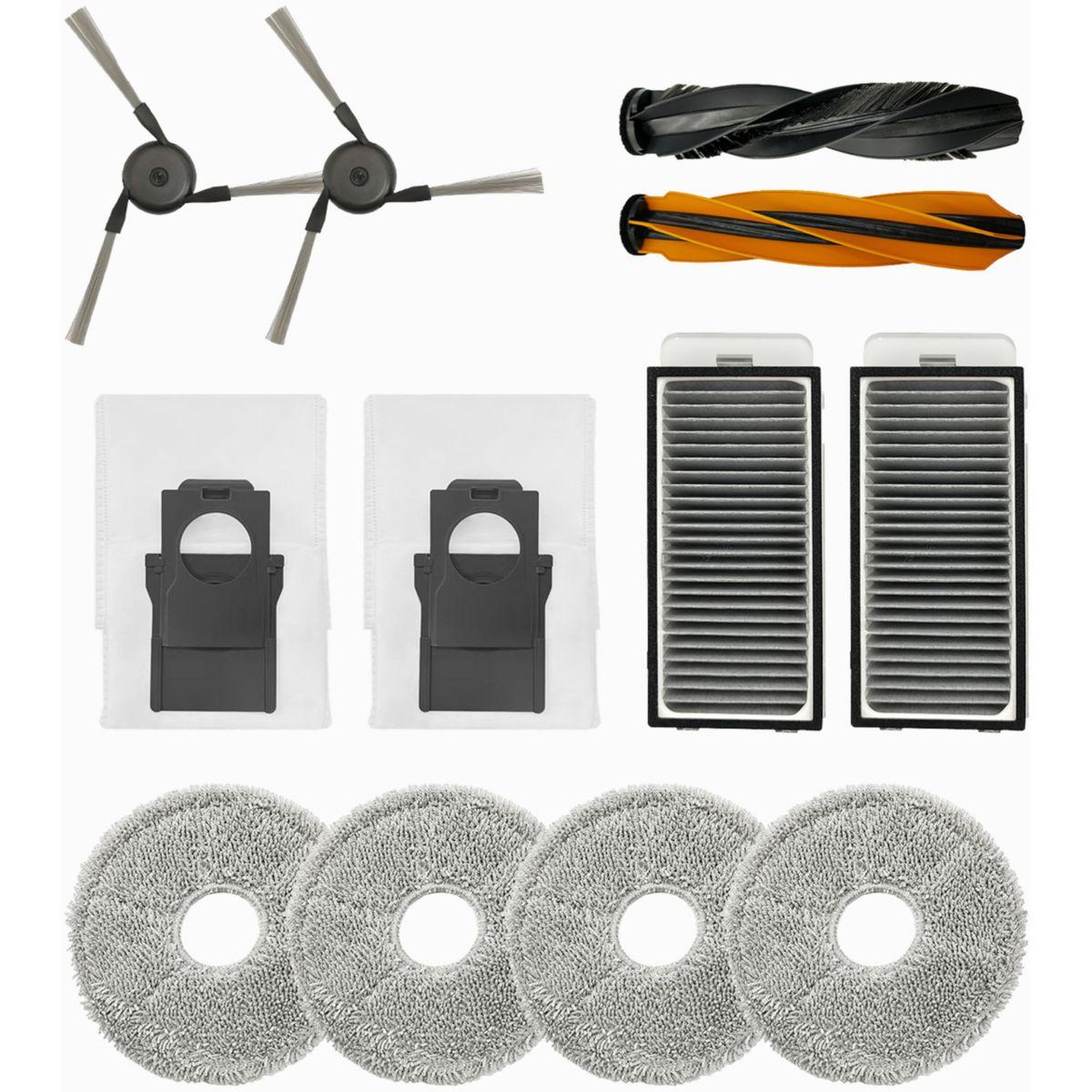 ESSENTIEL B Kit accessoires entretien complet compatible dreame l40s pro ultra, x50 ultra complete, l50 pro ultra, x50 master