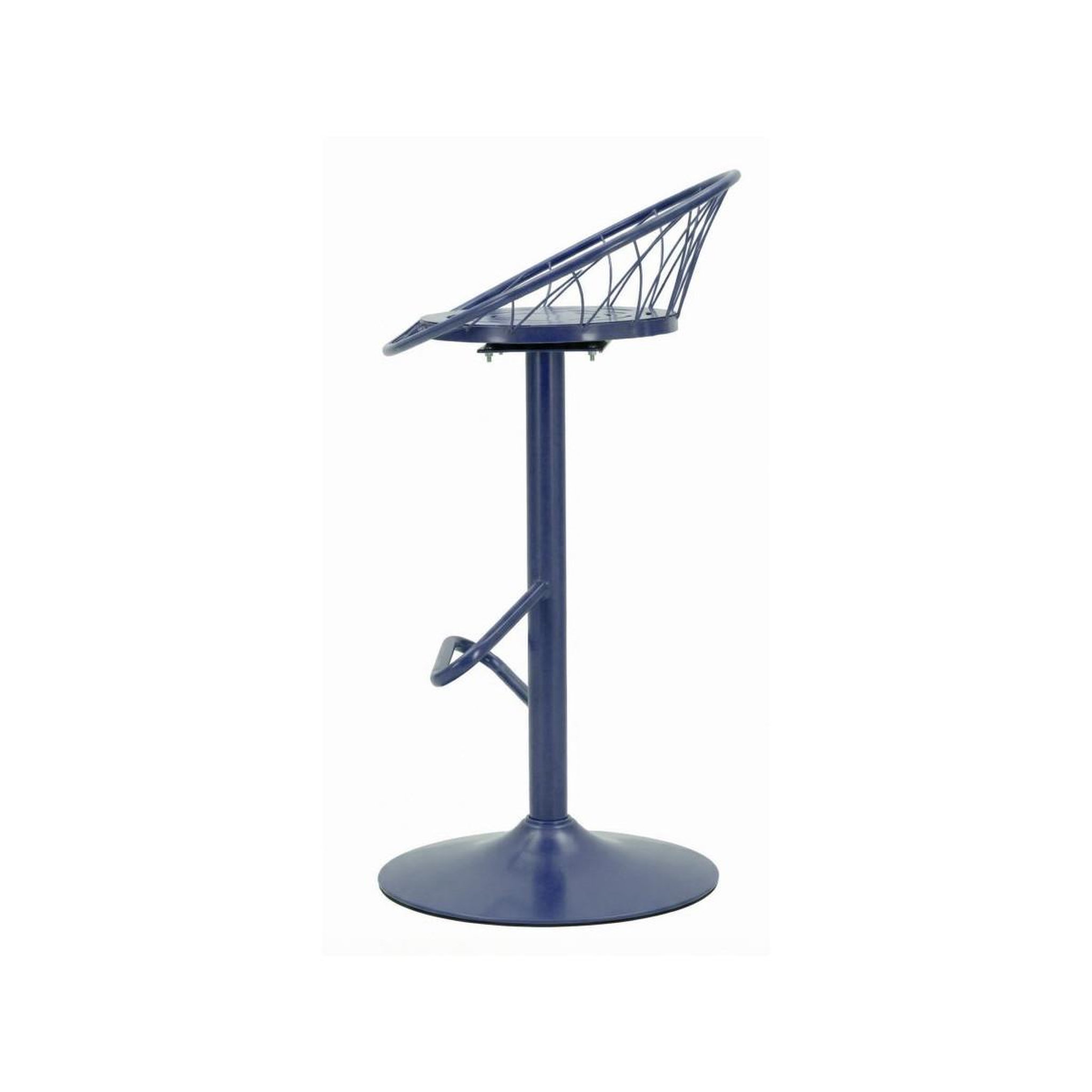 Voir la diapositive 4 : Paris Prix Tabouret de bar en métal  clox  92cm bleu