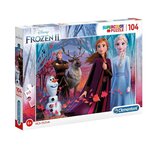 CLEMENTONI Puzzle Clementoni La Reine des Neiges 2 - 104 pièces