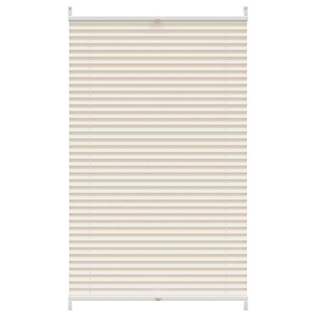 VIDAXL Store plisse 90x100 cm Creme