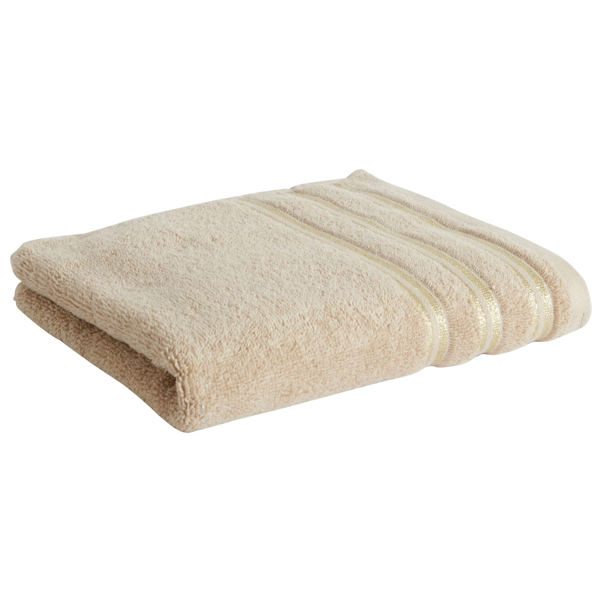 Voir la diapositive 1 : ACTUEL Drap de bain uni en coton liteau Lurex  500G